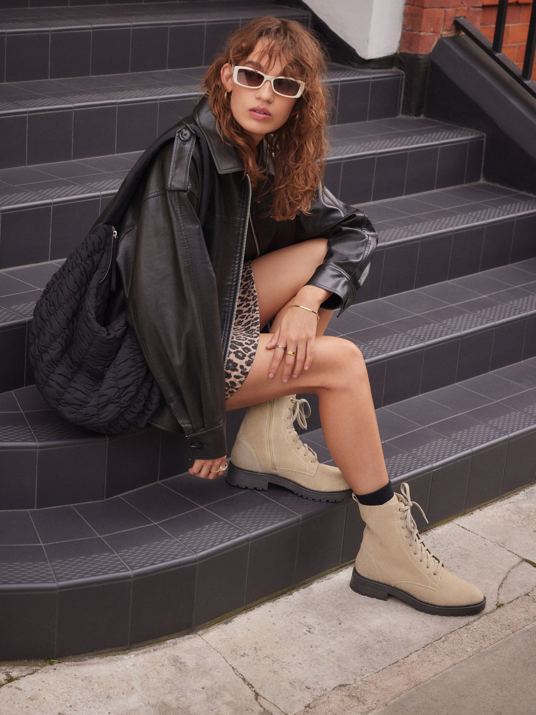 Buy Neutral Standard Wide Fit Forever Comfort Leather Lace Up Boots from Next USA