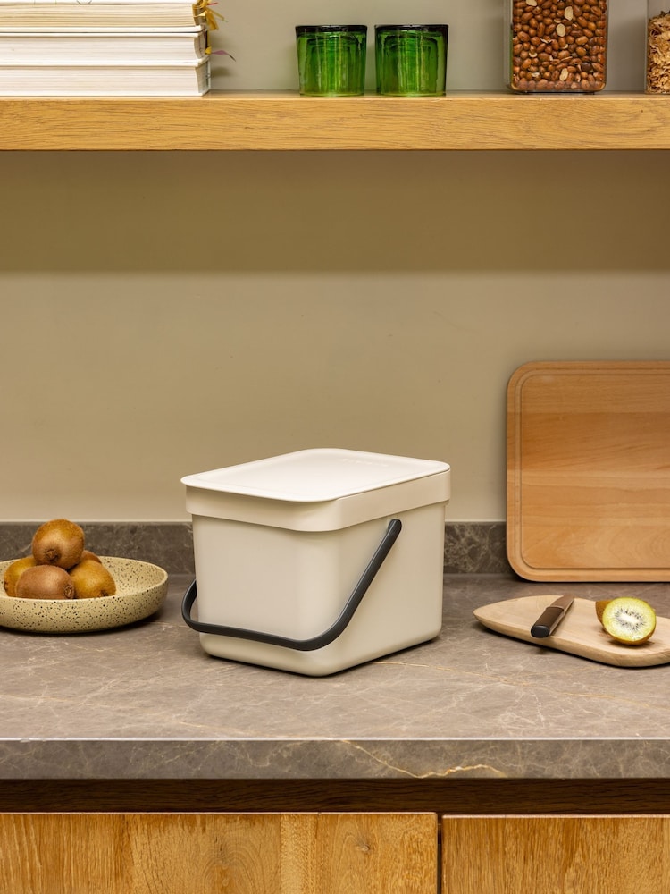 Brabantia Soft Beige Sort & Go Bin - Image 1 of 6 Brabantia Soft Beige Sort & Go Bin - Image 1 of 6