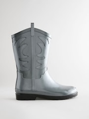Metallic Western Wellies - Image 2 of 7