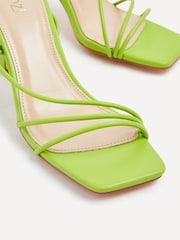 Linzi Green Vesper Strappy Square Base Heeled Sandals - Image 5 of 5