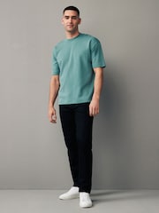 Vert - Coupe ample - T-shirt épais - Image 2 de 8