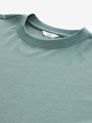 Vert - Coupe ample - T-shirt épais - Image 7 de 8