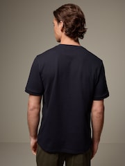 Black Textured T-Shirt - Image 5 of 8