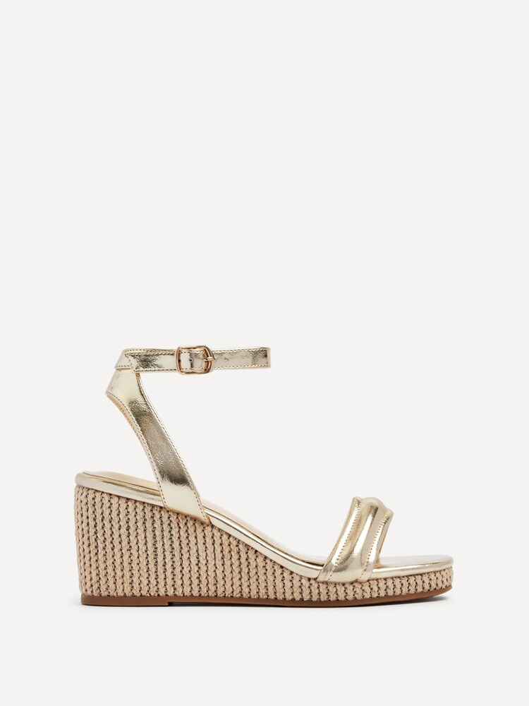 Chelsea Rope Buy Linzi Gold Chelsea Faux Leather Rope Wedges With Padded Front Strap ...