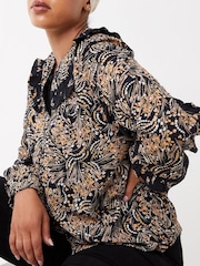 FatFace Black Sudley Winter Garden Blouse - Image 3 of 4