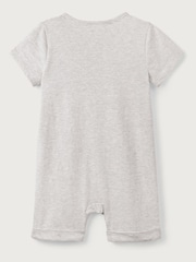 The White Company 100Серый джерси в полоску из хлопка с комбинезонами - Изображение 6 из 6