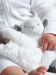 The White Company Lottie Lamb White Flat Comforter - Image 2 of 3
