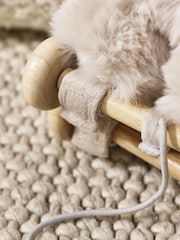 The White Company Natural Pull Along Hattie Highland Cow - Image 3 of 3