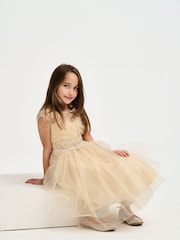 iAMe Yellow Party Dress - Image 3 of 8