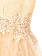 iAMe Yellow Party Dress - Image 7 of 8
