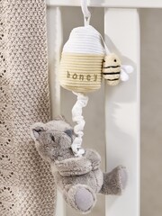 The White Company Natural Honey Bee Jitter Toy - Image 1 of 2