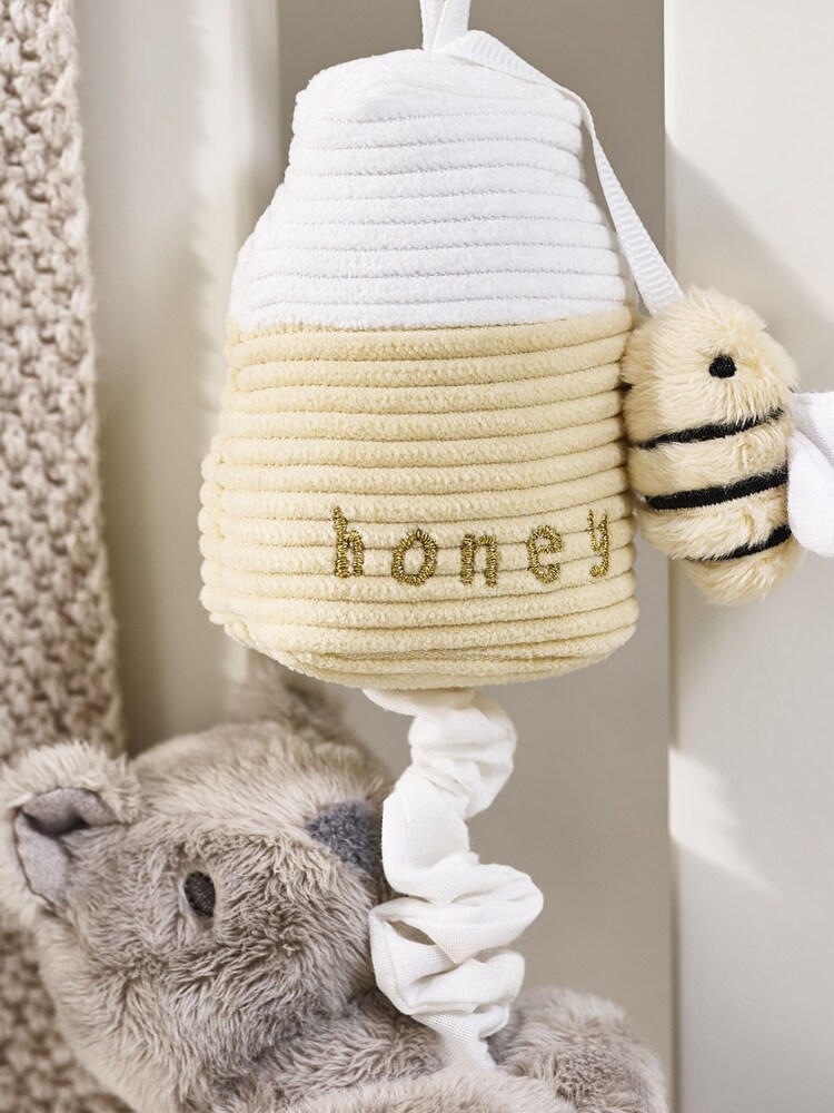 The White Company Natural Honey Bee Jitter Toy - Image 2 of 2
