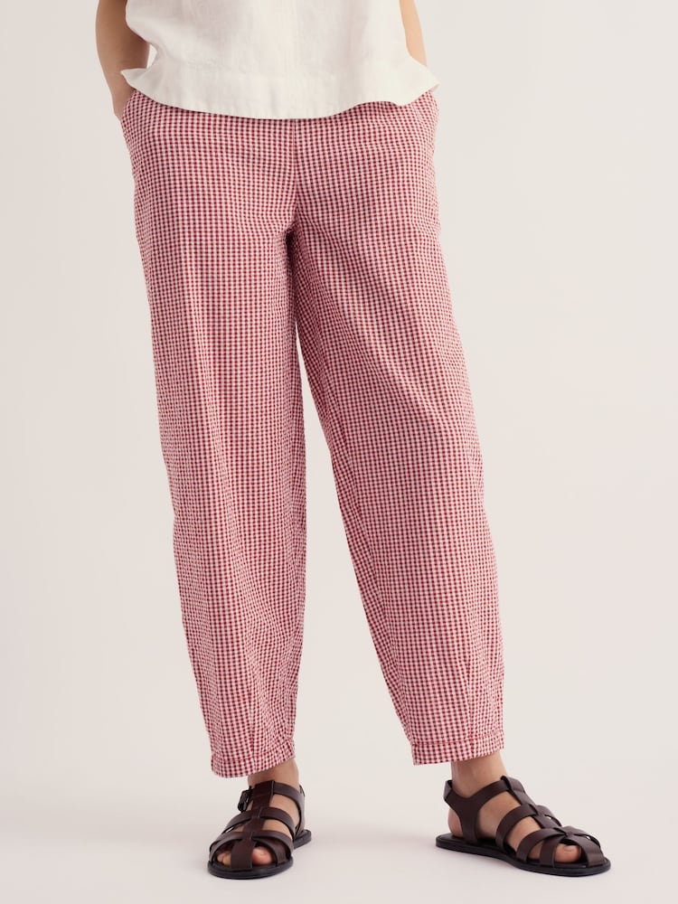 Seasalt Cornwall Red Noweth Trousers - Image 2 of 5 Seasalt Cornwall Red Noweth Trousers - Image 2 of 5