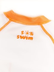 Soliswim White Rash T-Shirt - Image 8 of 8