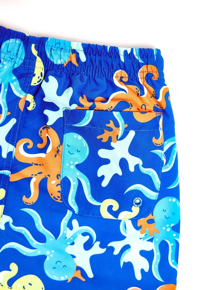 Soliswim Blue Beach Shorts - Image 7 of 7