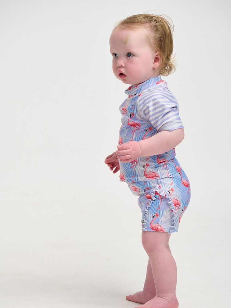 Soliswim Purple Rash Shirt And Shorts - Image 2 of 8