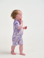Soliswim Purple Rash Swimsuit - Image 2 of 7