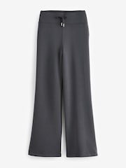 Charcoal Grey Soft Touch Wide Leg Joggers - Image 7 of 8