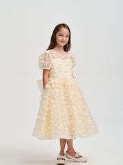 iAMe Yellow Party Dress - Image 1 of 8