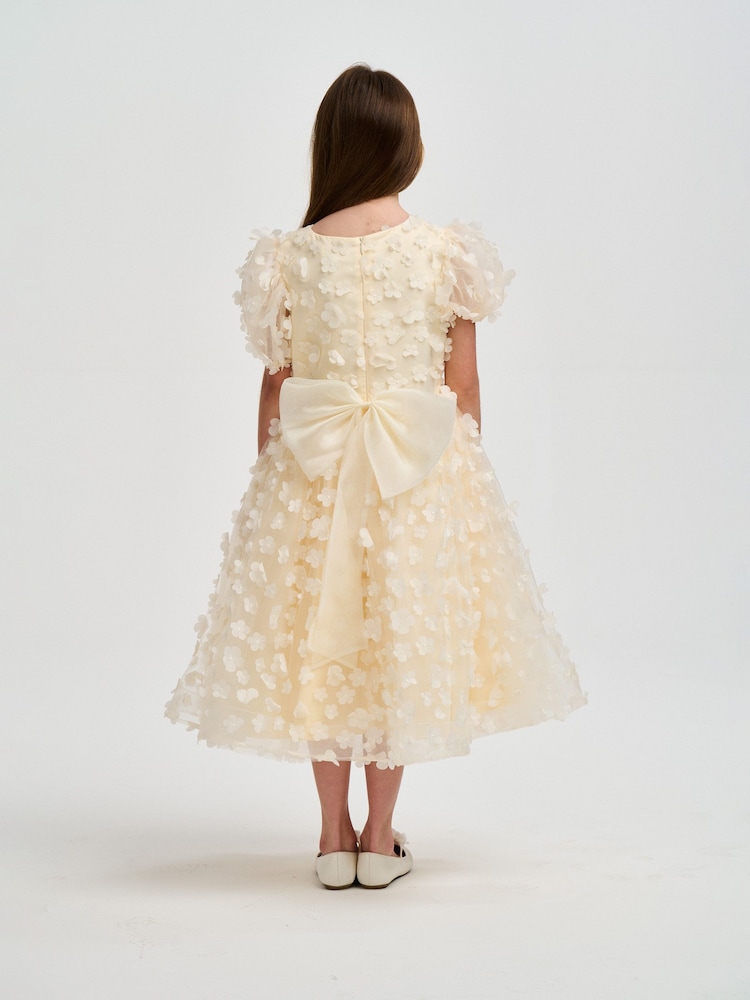 iAMe Yellow Party Dress - Image 2 of 8