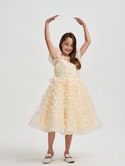 iAMe Yellow Party Dress - Image 5 of 8