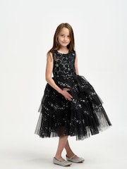 iAMe Black Party Dress - Image 1 of 10