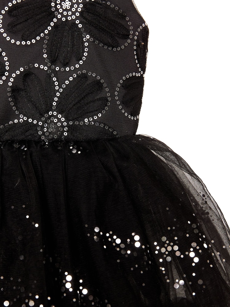 iAMe Black Party Dress - Image 10 of 10
