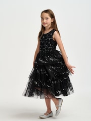 iAMe Black Party Dress - Image 3 of 10