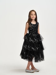 iAMe Black Party Dress - Image 4 of 10