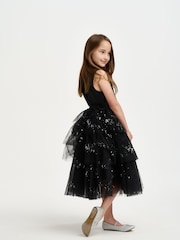 iAMe Black Party Dress - Image 5 of 10