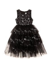iAMe Black Party Dress - Image 6 of 10
