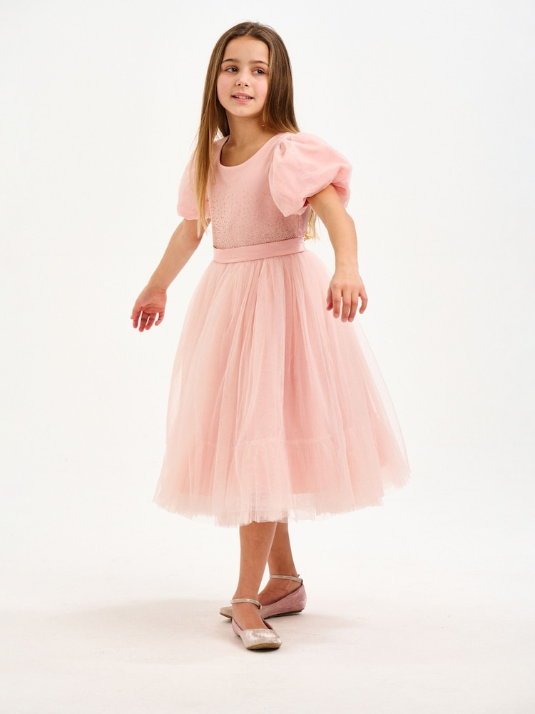 iAMe Pink Party Dress - Image 1 of 6