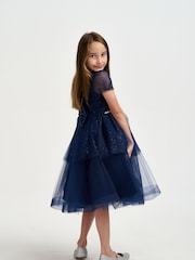 iAMe Blue Party Dress - Image 3 of 9