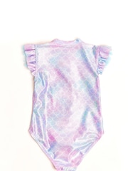 Soliswim Blue Metallic Mermaid Swimsuit - Image 6 of 8