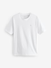 Blauw/marineblauw/wit/staal - Normale Pasvorm - Verpakking van 4 100% Katoenen T-shirts - Image 10 of 14