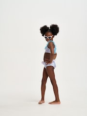 Soliswim Blue Metallic Mermaid Bikini - Image 3 of 8