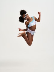 Soliswim Blue Metallic Mermaid Bikini - Image 4 of 8