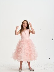 iAMe Pink Party Dress - Image 1 of 6