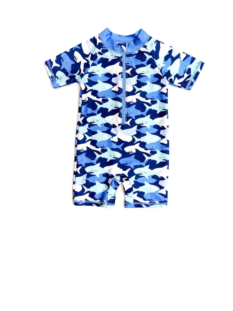 Soliswim Blue Rash Guard - Image 1 of 3