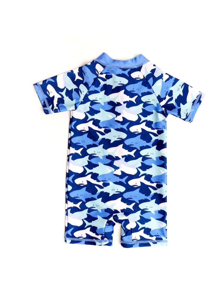 Soliswim Blue Rash Guard - Image 2 of 3