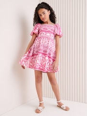 Lipsy, Scuba-Kleid mit quadratischem Ausschnitt (5–16 J.) - Bild 3 von 4