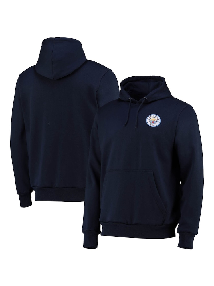 Fanatics Blue Manchester City Hoodie - Image 1 of 3 Fanatics Blue Manchester City Hoodie - Image 1 of 3