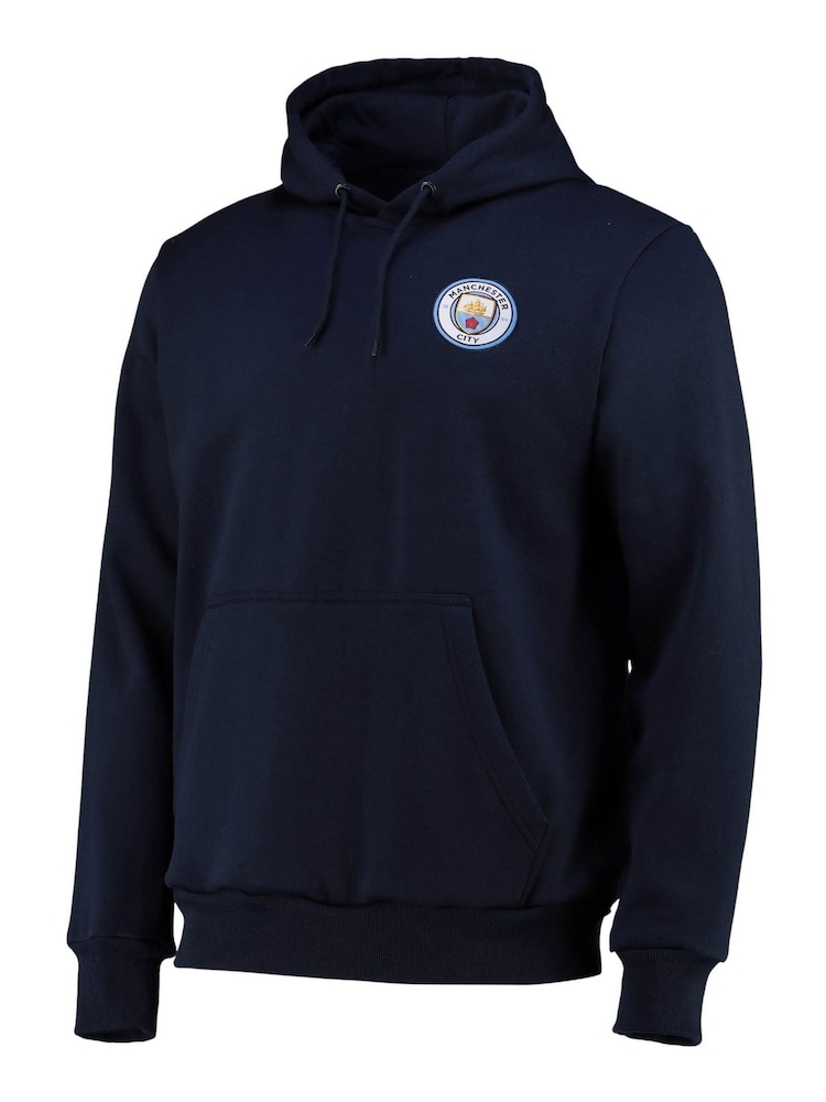 Fanatics Blue Manchester City Hoodie - Image 2 of 3 Fanatics Blue Manchester City Hoodie - Image 2 of 3