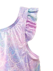 Soliswim Blue Metallic Mermaid Float Suit - Image 3 of 5