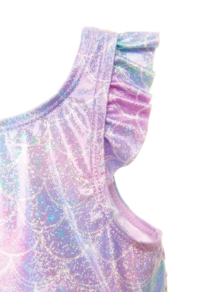 Soliswim Blue Metallic Mermaid Float Suit - Image 3 of 5