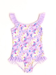Soliswim Purple Swimsuit - Image 4 of 7