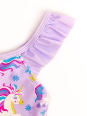 Soliswim Purple Swimsuit - Image 6 of 7