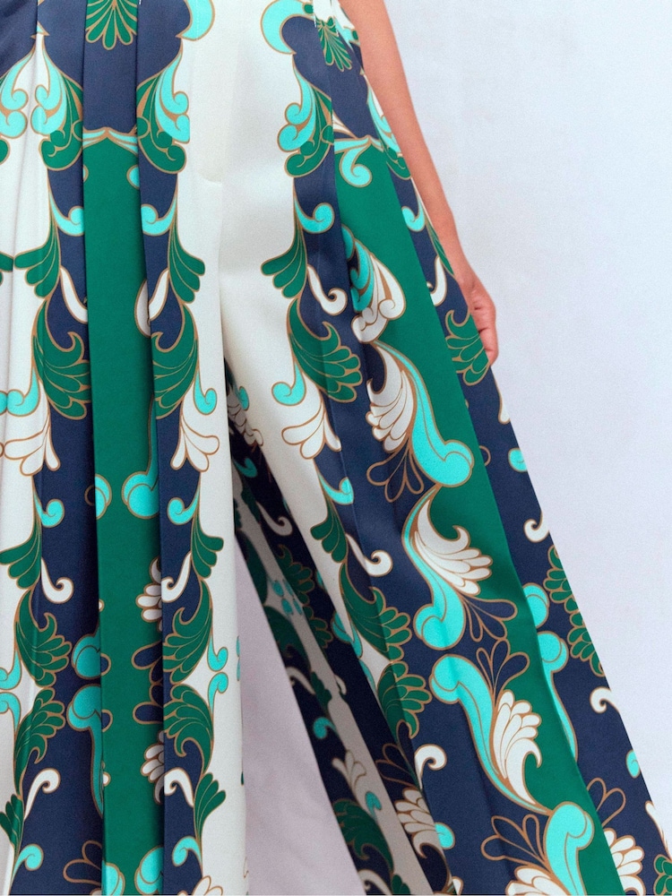 Boden Cream Regent Wide Leg Trousers - Image 2 of 6 Boden Cream Regent Wide Leg Trousers - Image 2 of 6