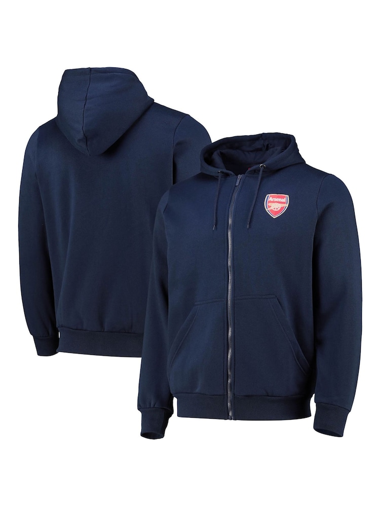 Fanatics Blue Arsenal Full Zip Hoodie - Image 1 of 3