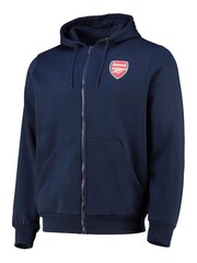 Fanatics Blue Arsenal Full Zip Hoodie - Image 2 of 3